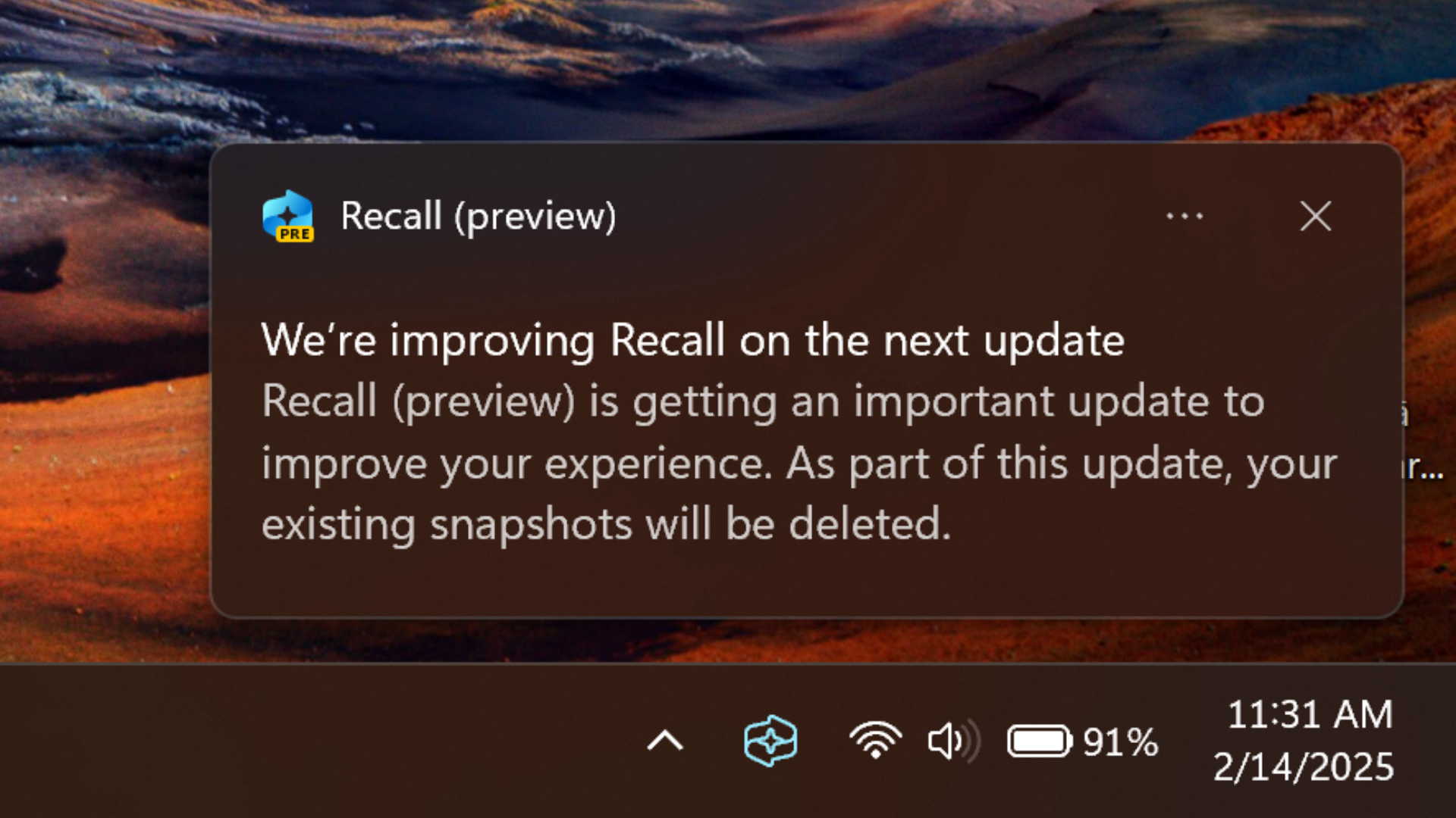 Recall AI (Image via: phantomofearth @X)