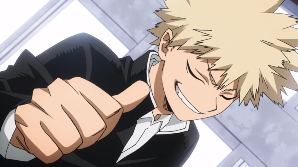 Bakugo as seen in Anime (Image via Studio Bones)