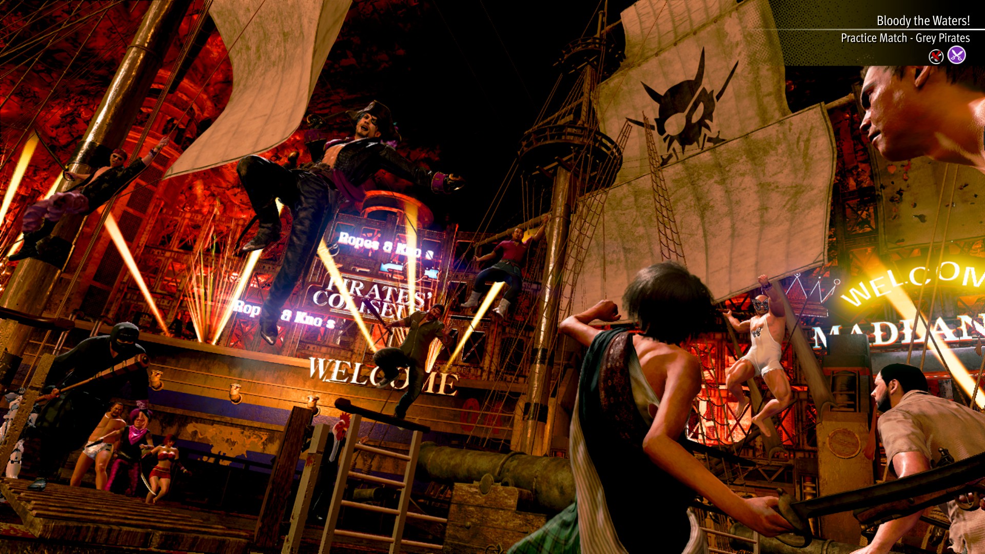 Board the enemy ship, and fight the captain (Image via SEGA)