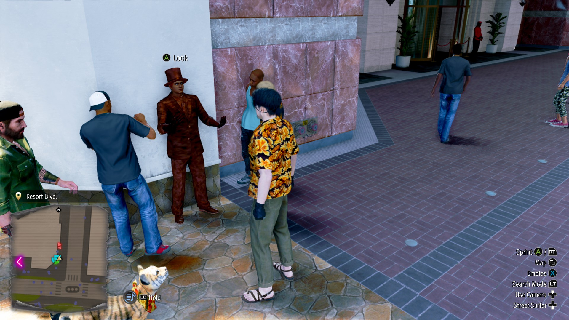 Some men will be harassing Bronson (Image via SEGA)