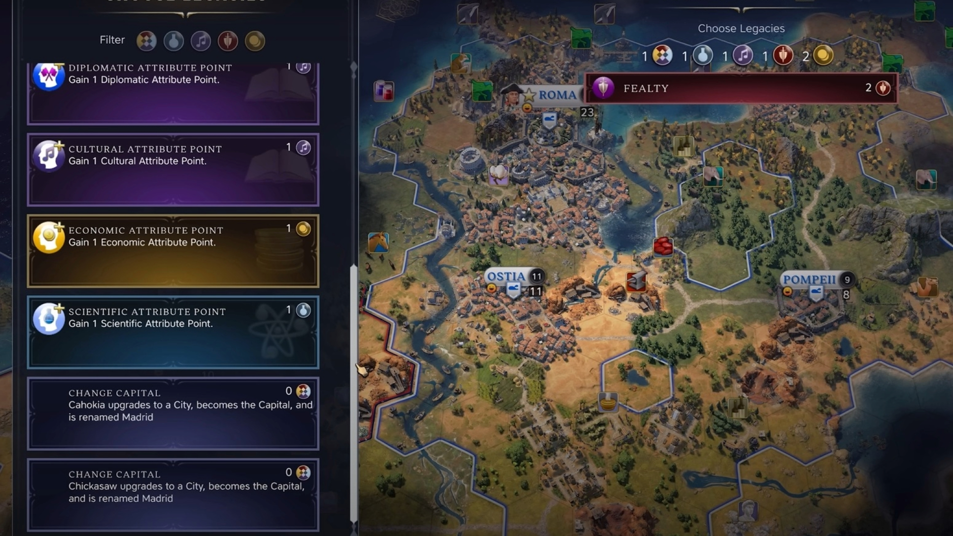 Change Capital Option