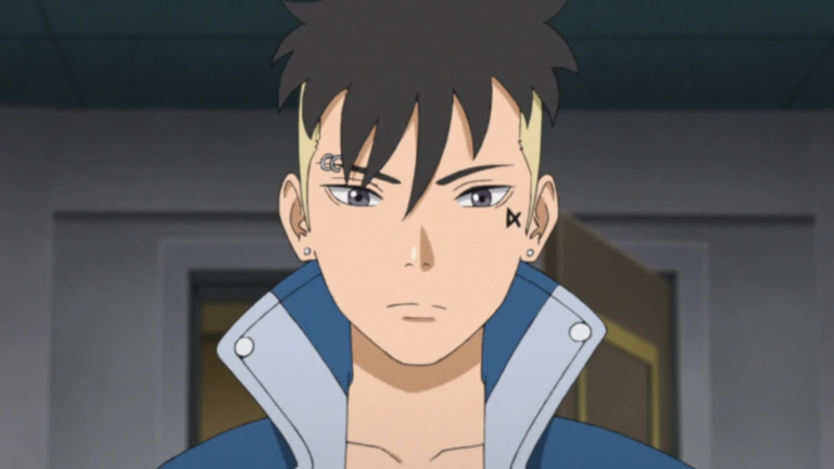 Kawaki as show in the anime (Credit: Studio Pierrot)