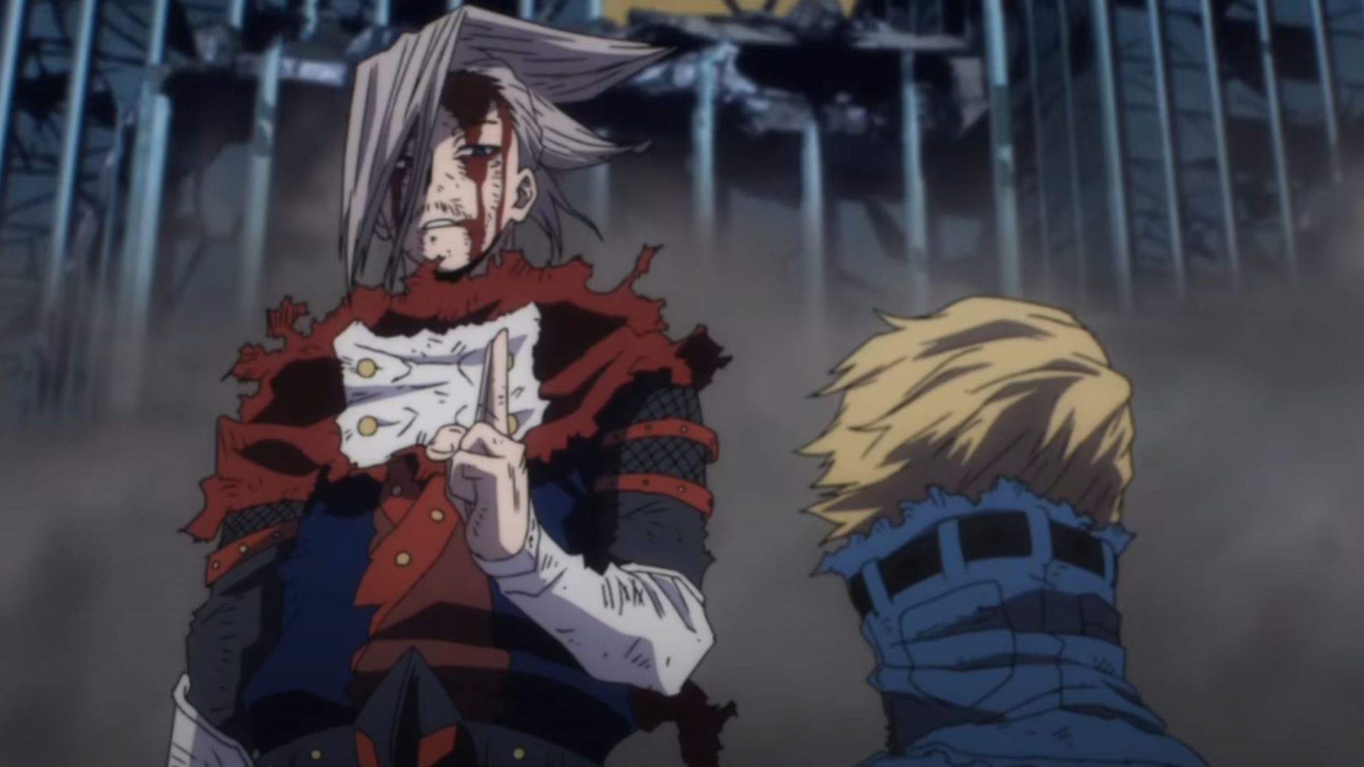 Edgeshot and Best Jeanist as seen in MHA