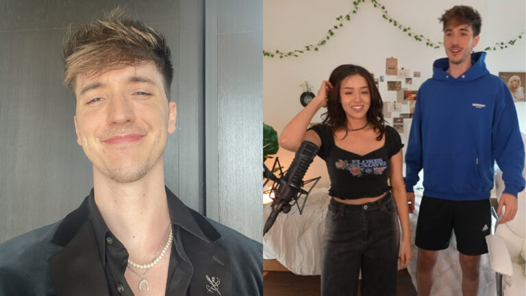Ellum and Pokimane on stream