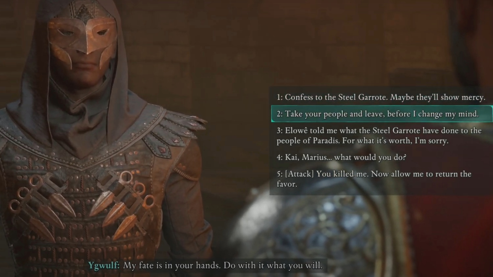 Forgiving Ygwulf