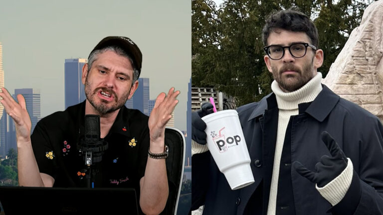 HasanAbi and Ethan Klein in images (Image via @H3podcast/YouTube, @Hasanthehun/X)