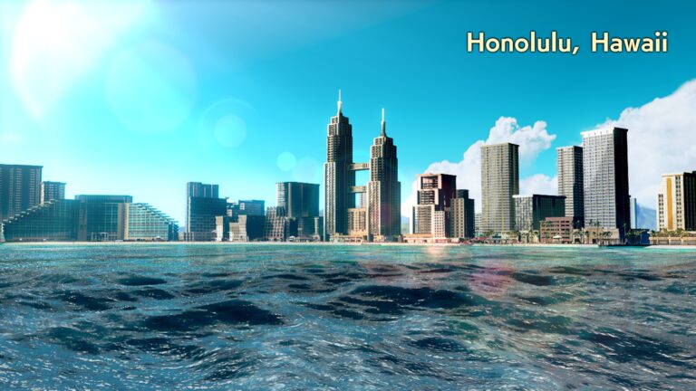 Land in Hawaii in the demo (Image via SEGA)