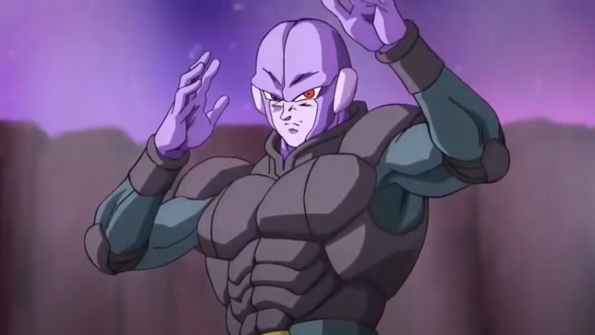 Hit's fighting pose