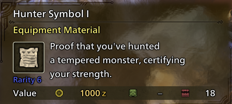Hunter Symbol 1 in Monster Hunter Wilds.