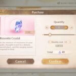 Infinity Nikki How to get Resonite Crystals