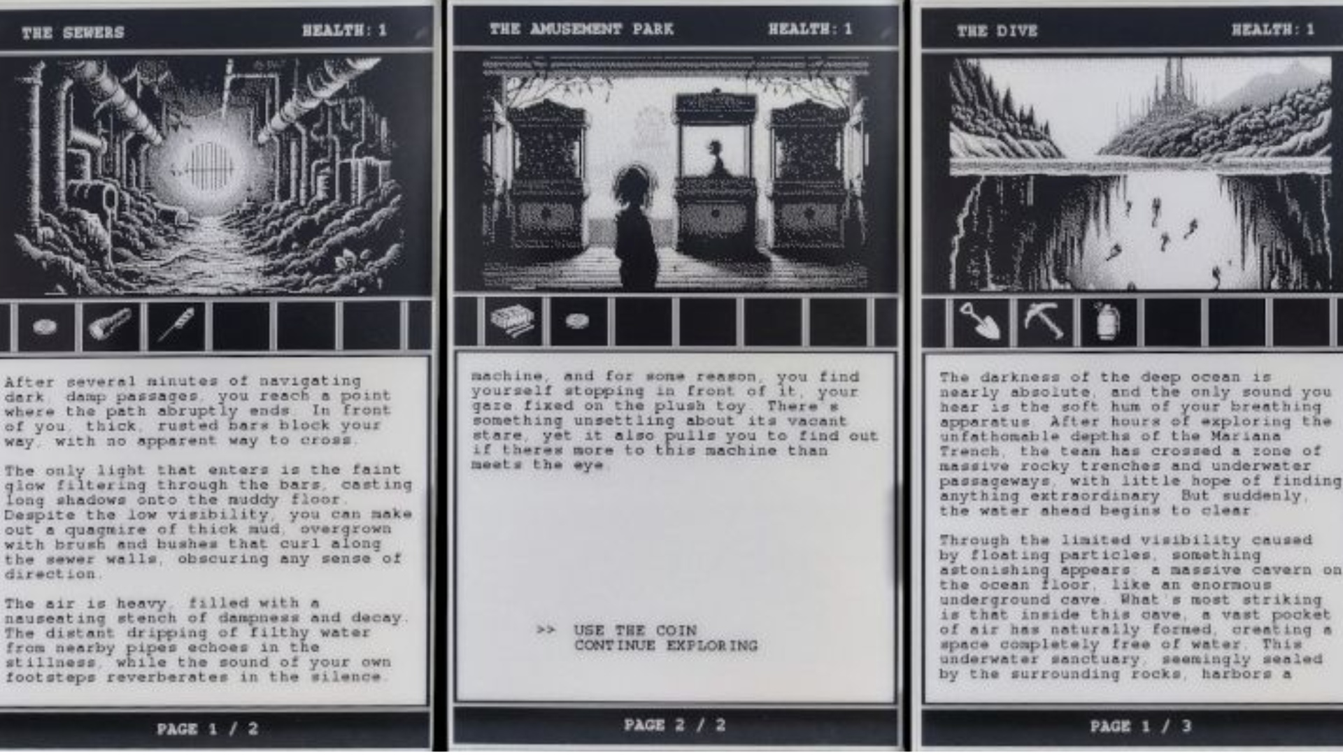 Ink Console games