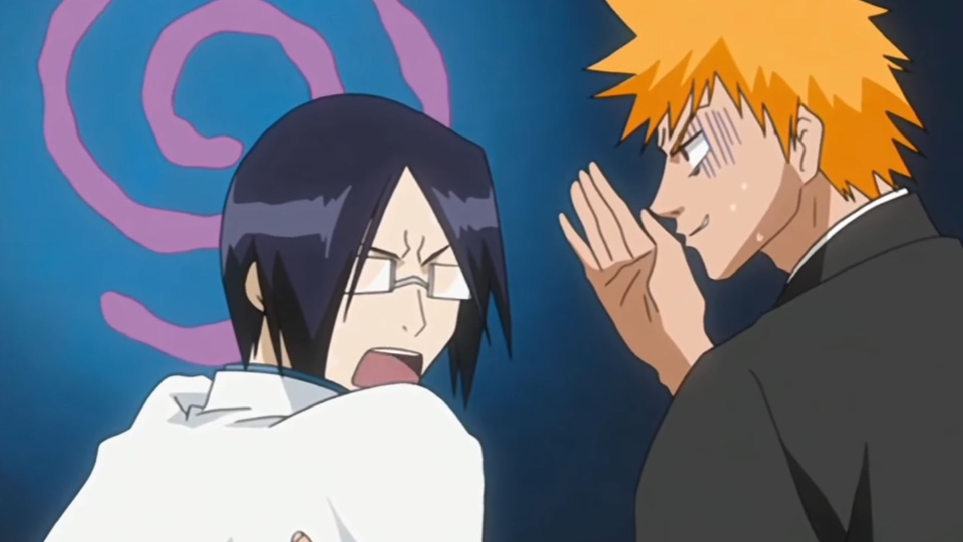 Ishida and Ichigo's funny moment