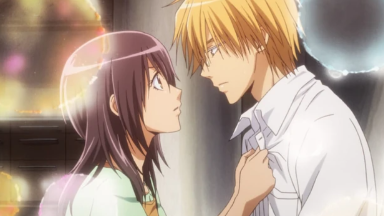 Misaki and Takumi as seen in anime (Image via J.C.Staff)