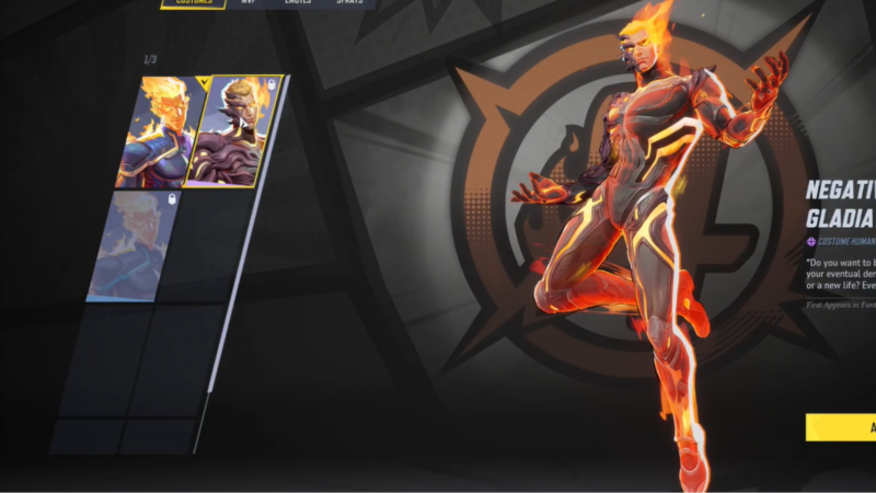 How To Get the Negative Zone Gladiator Costume for Human Torch in Marvel Rivals?