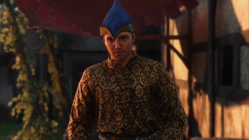 Henry dressed up to attend the wedding in Kingdom Come Deliverance 2 (Image via Deep Silver)