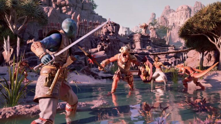 A Combat Scene in Avowed