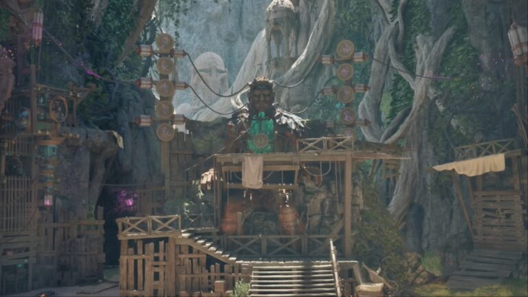 The Statue of Eothas in Avowed (Image via Xbox Game Studios)