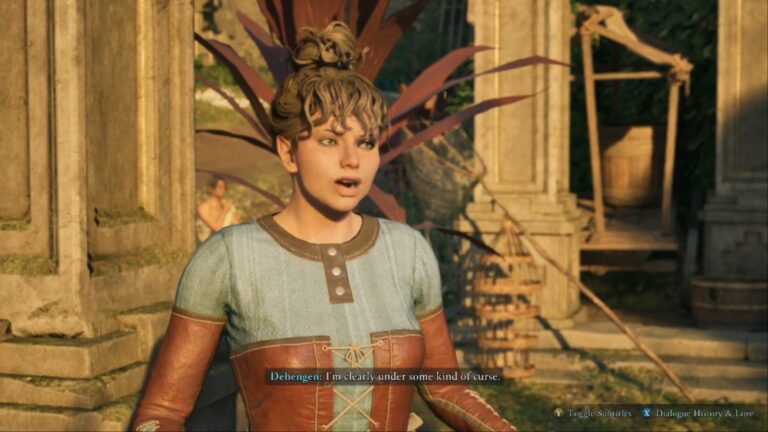 Dehengen asks for your help in the Cabin Fever mission (Image via Xbox Game Studios)