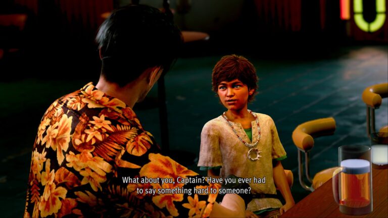 Majima in Noah Rich Drink Links (Image via SEGA)