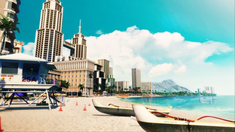 The vendor is at the ocean (Image via SEGA)