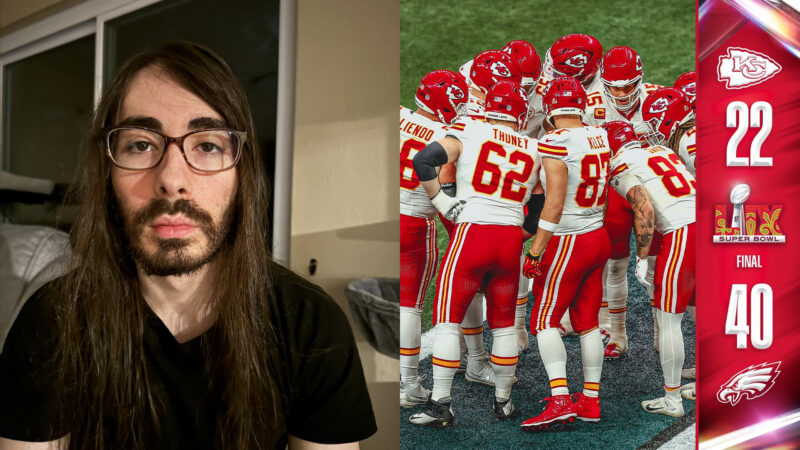 Charlie "MoistCr1TiKaL" and Kansas City Chiefs in images (Image via @MoistCr1TiKaL, @Chiefs/X)