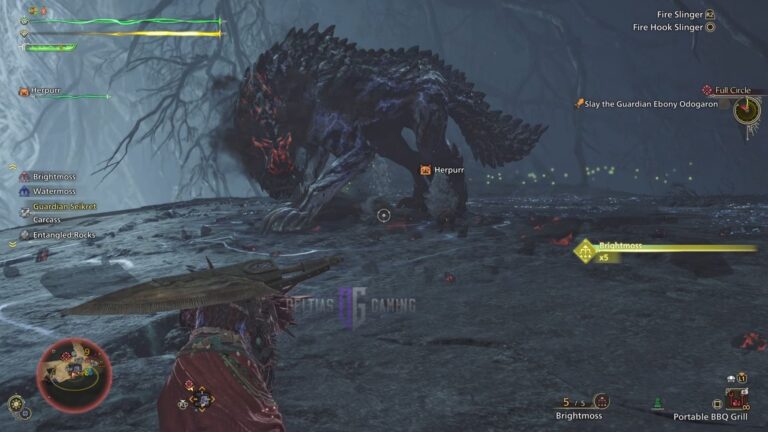 Monster Hunter Wilds How To Beat Guardian Ebony Odogaron (Weaknesses and Rewards)