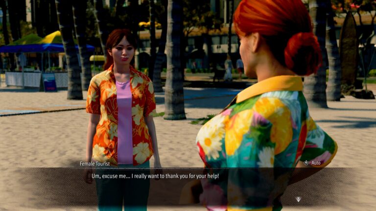 The quest starts near the beach (Image via SEGA)