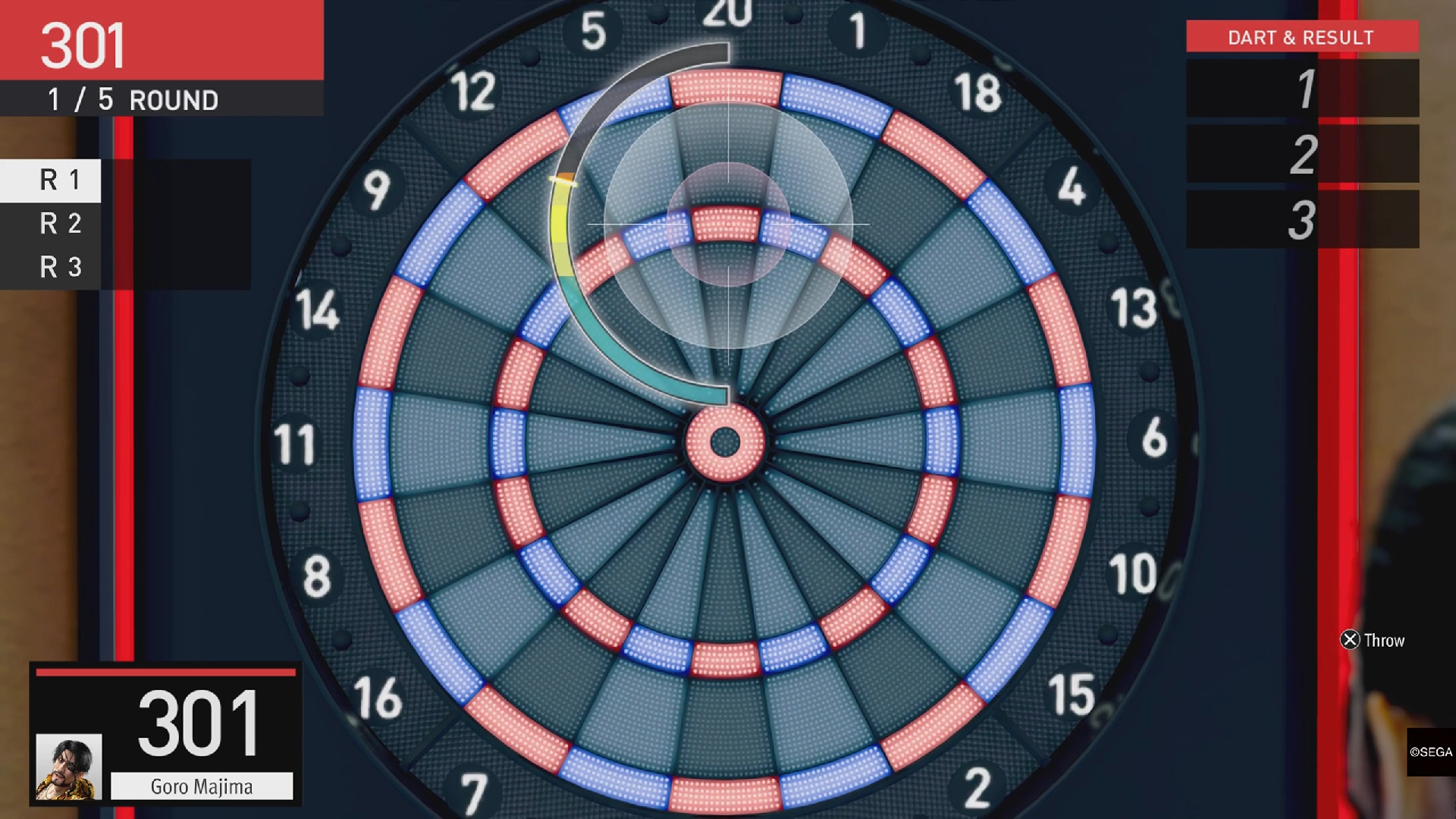 The Dart Minigame