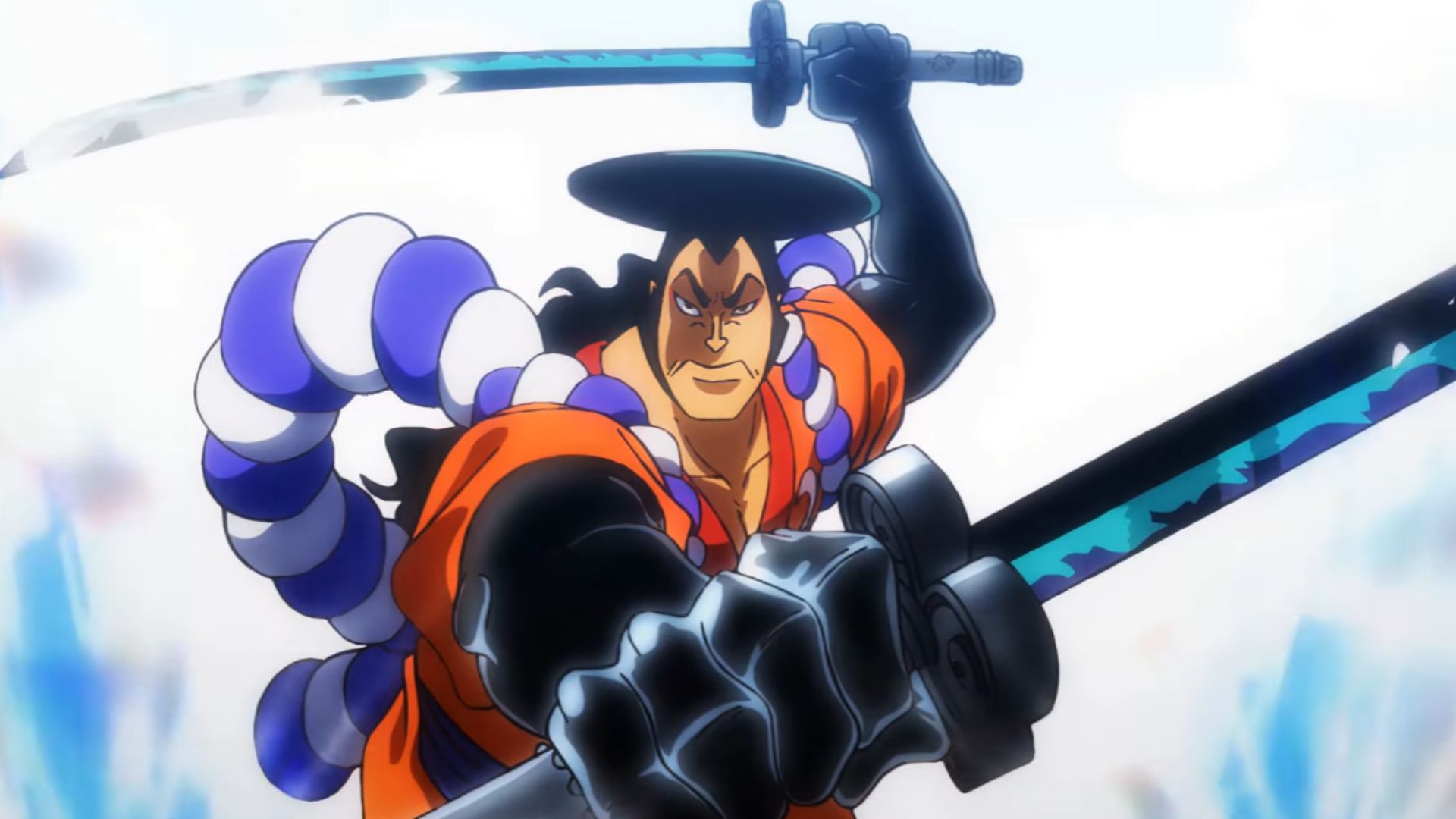 Kozuki Oden's two swords style