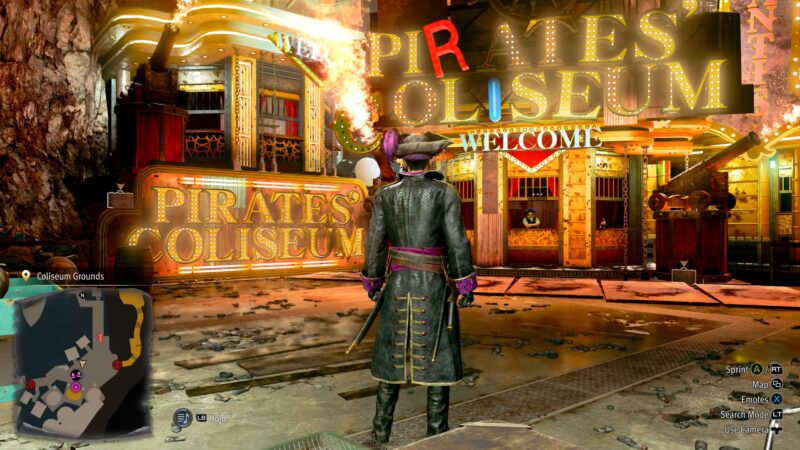 The demo for Pirate Yakuza in Hawaii just released (Image via SEGA)