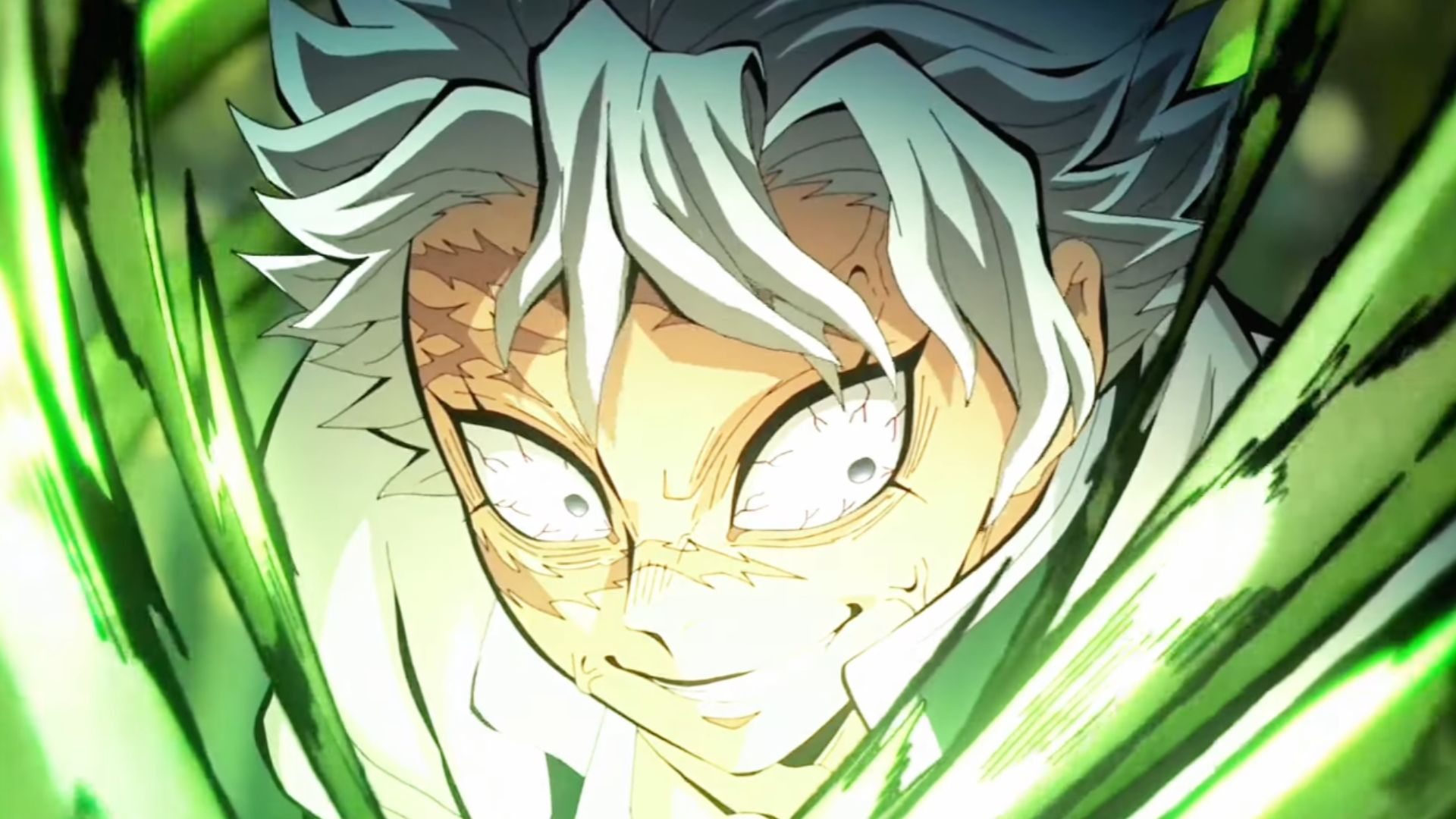 Sanemi as seen in the series