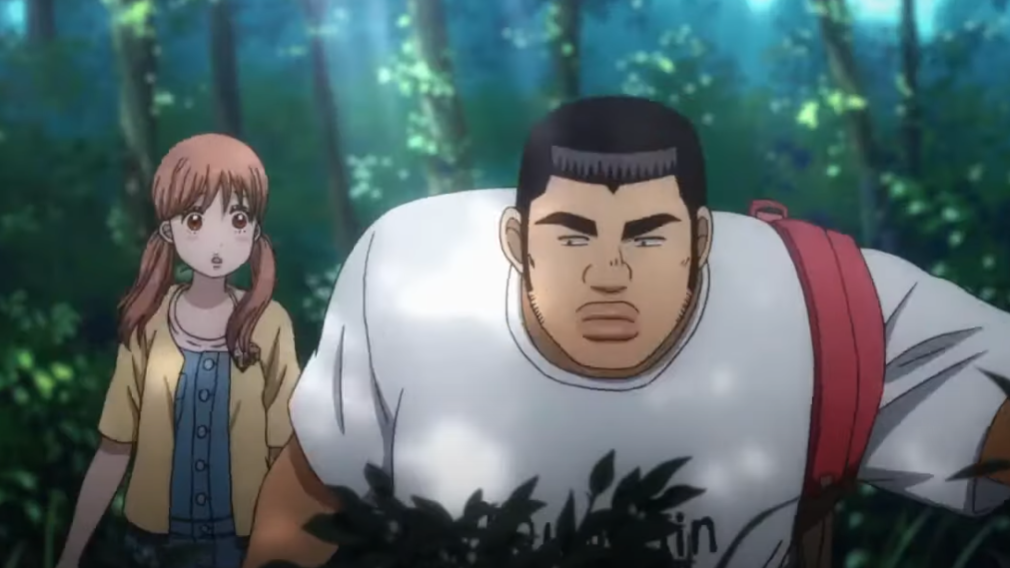 Takeo and Rinko as seen in Anime (Image via Madhouse)
