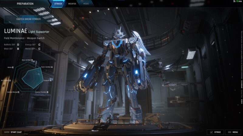 A light defender striker (Source: Seasun Games)
