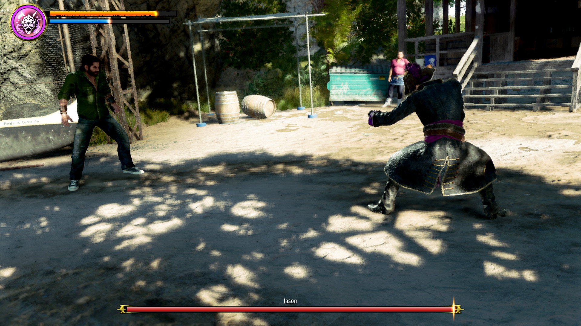 Getting stunned during a boss fight could be deadly (Image via SEGA)