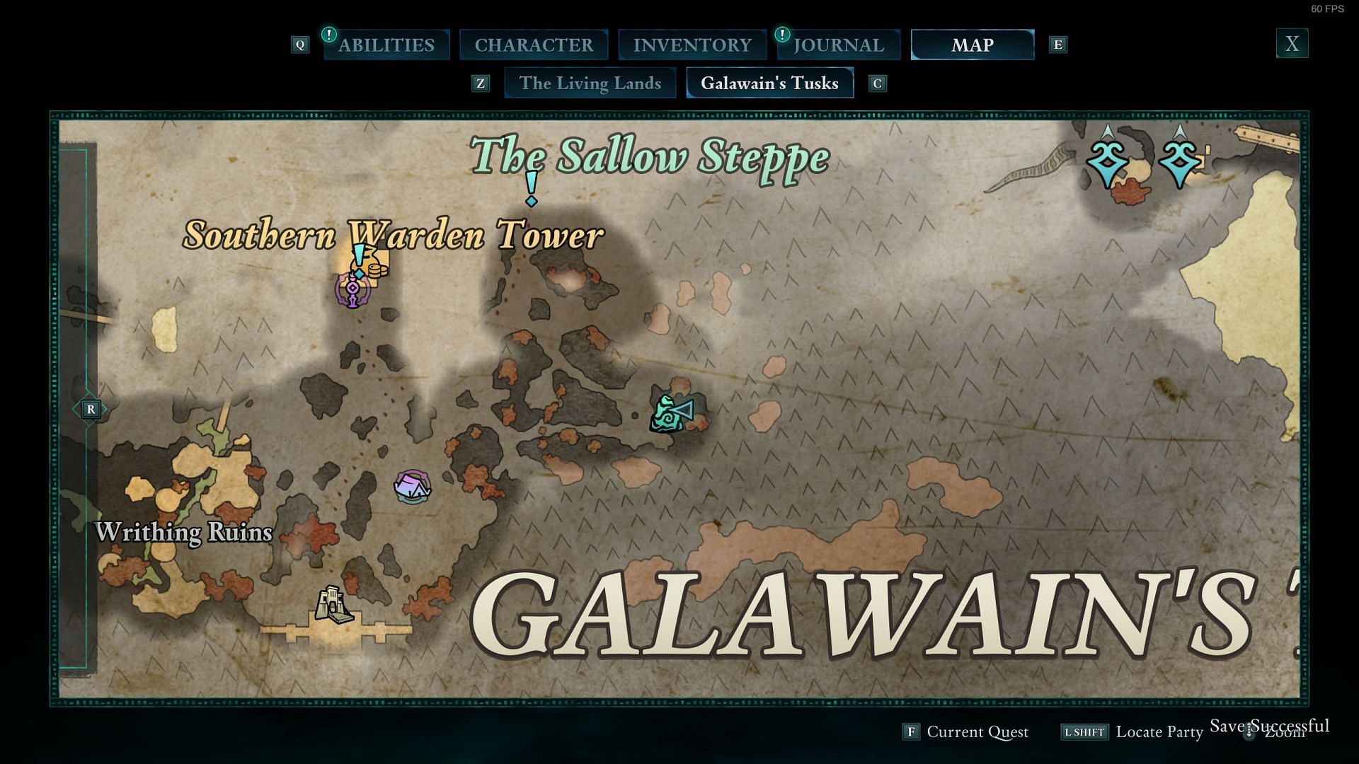 Strangled Adra Pillar 4 location