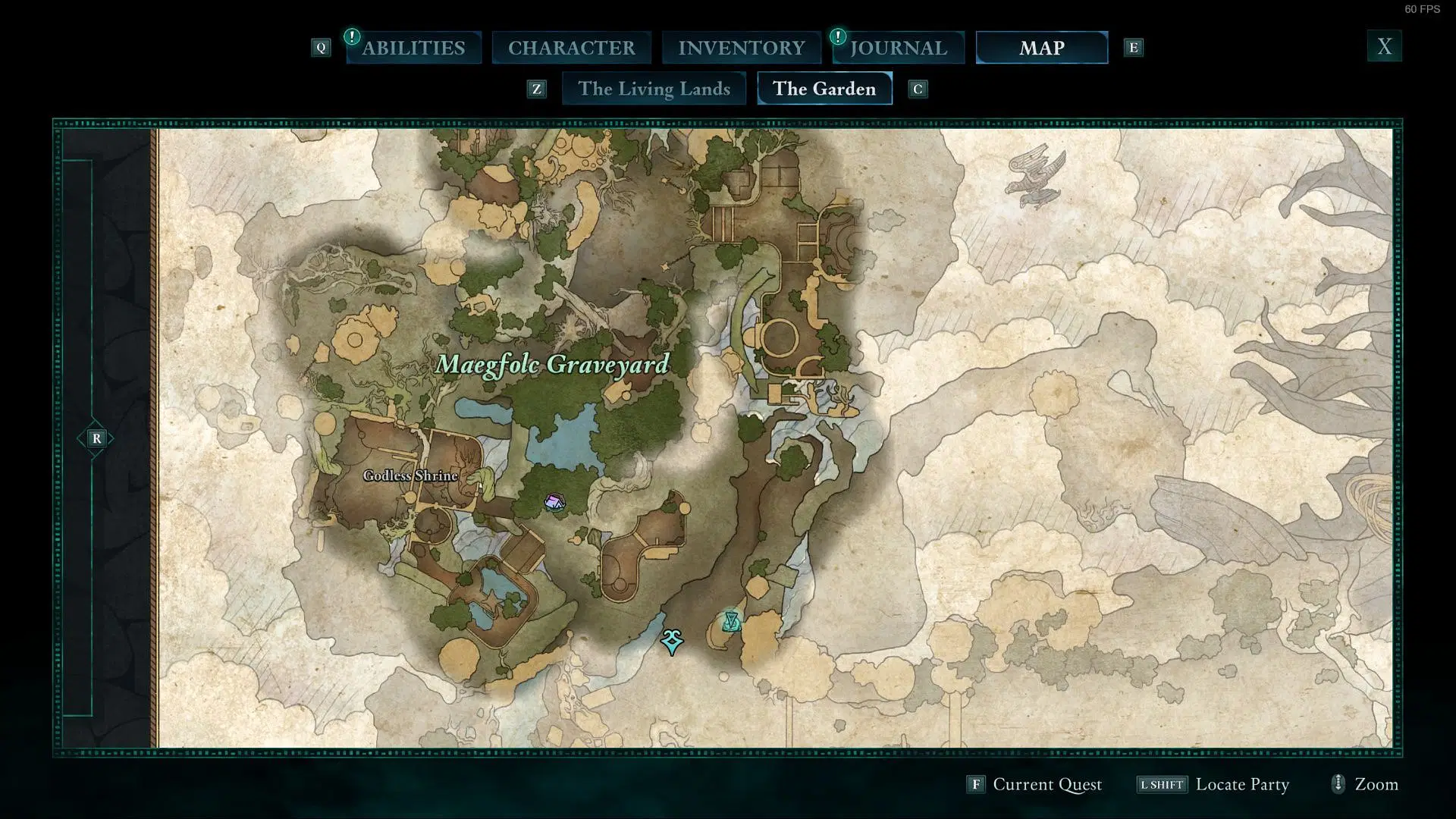 Strangled Adra Pillar 5 location