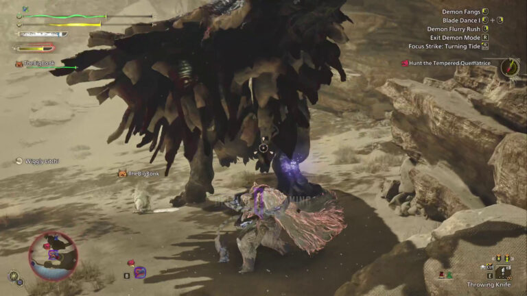 Tempered Monsters have special tempered wounds that glow blue in Focus Mode in Monster Hunter Wilds.