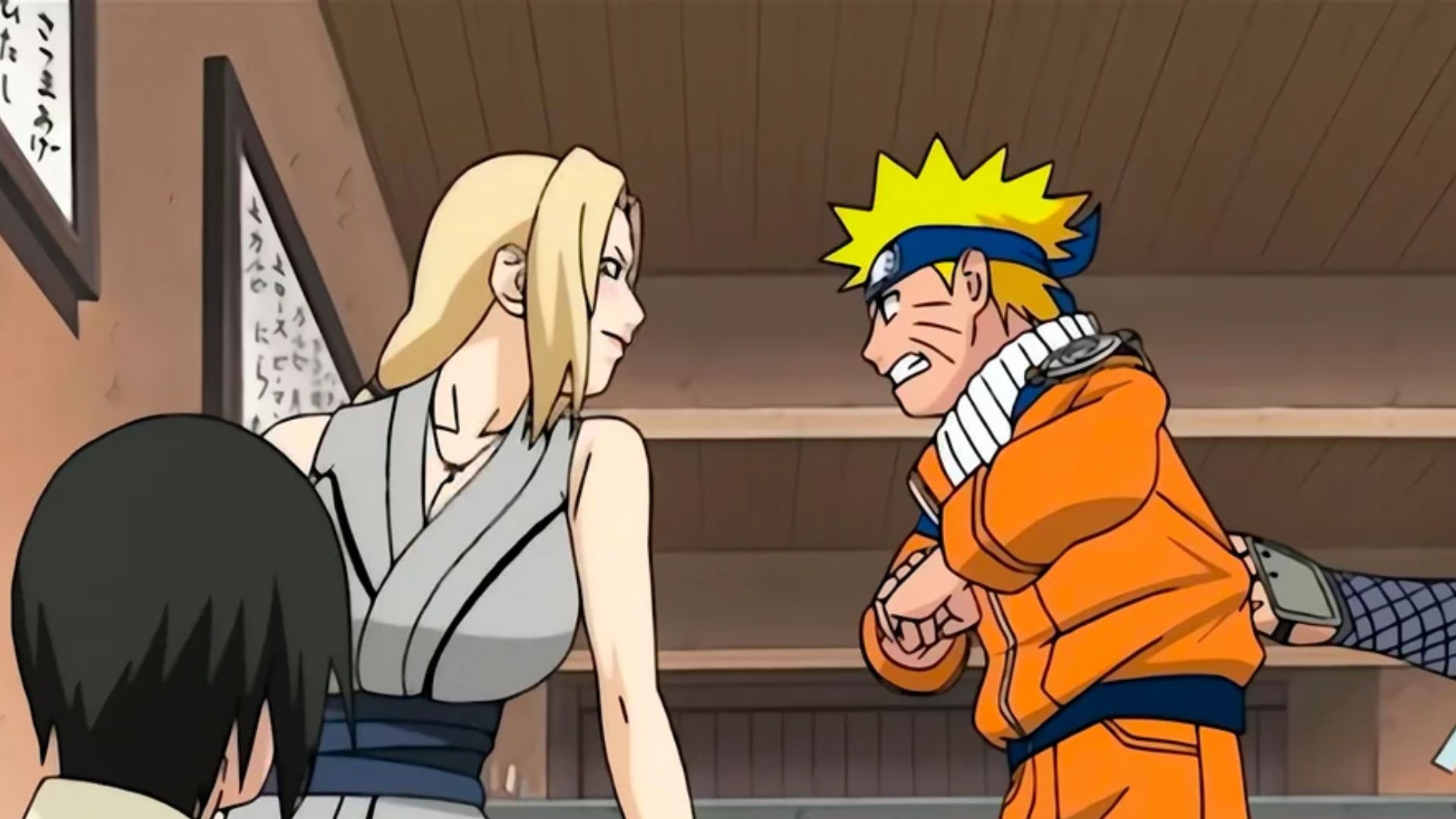 Tsunade cogiendo con naruto