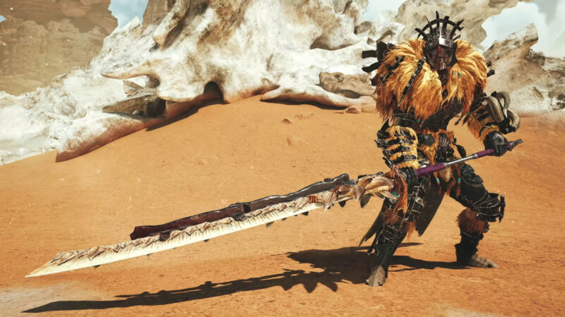 Long Sword in Monster Hunter Wilds (Image via Capcom)