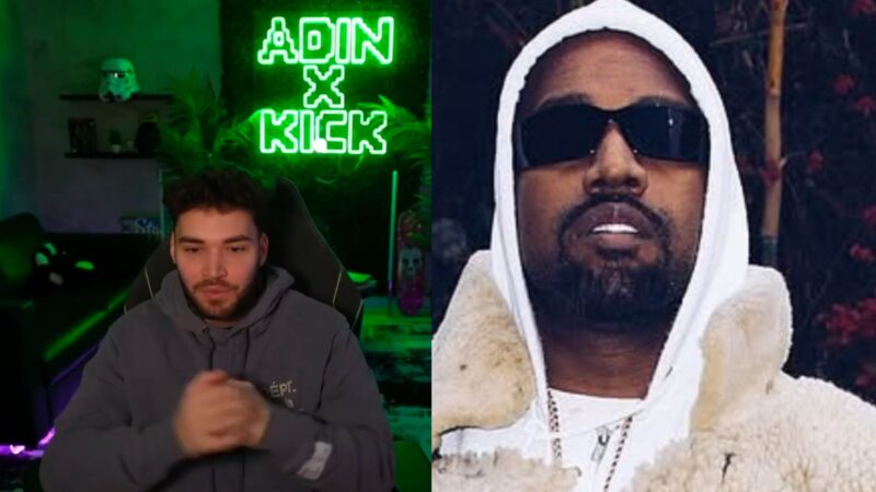 Adin Ross Responds After Kanye West Says “Hitler Was So Fresh”