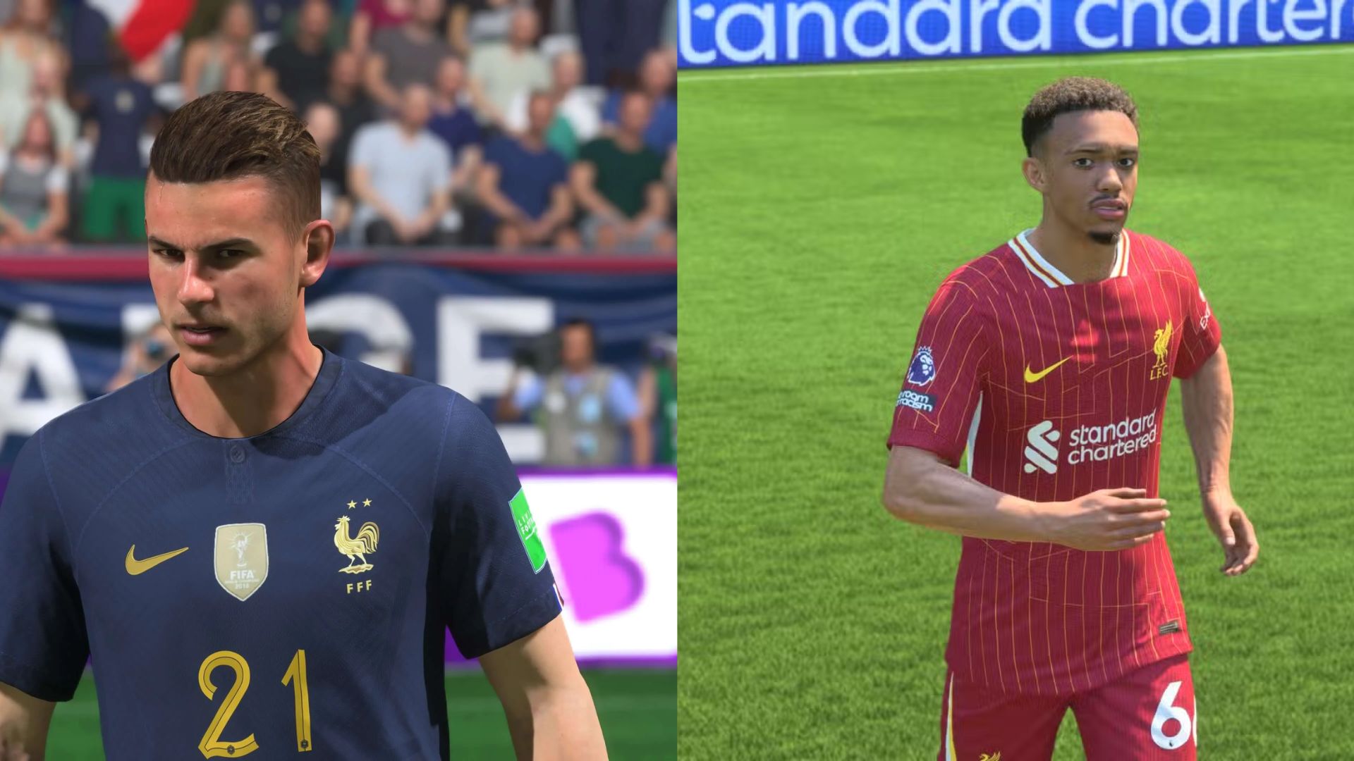 Lucas Hernandez and Trent Alexander Arnold