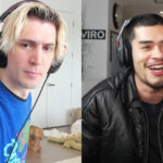 xQc and Sneako in images (Image via @xQc/Twitch, @Sneako/Parti)