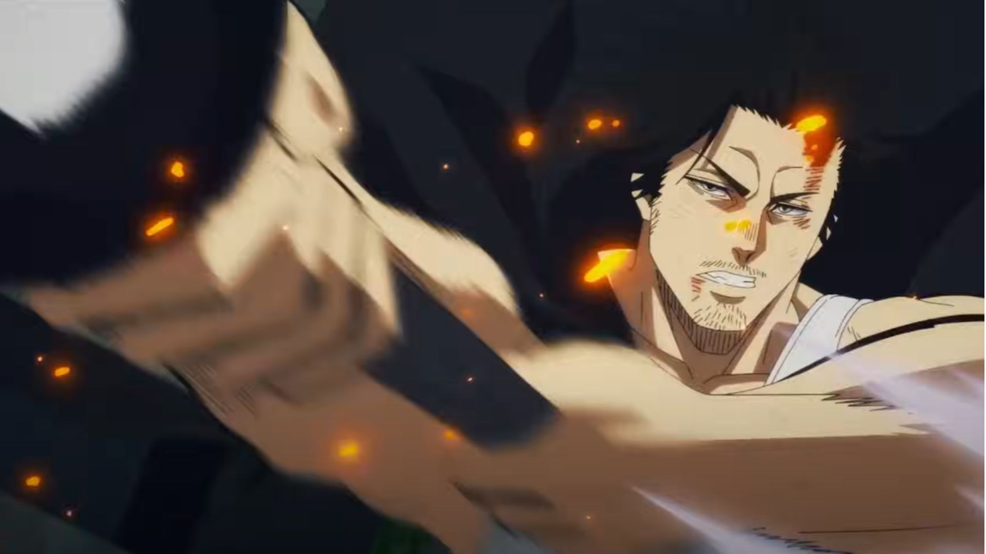 Yami Sukehiro as seen in Black Clover