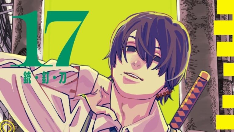 Yoshida on the cover of the Chainsaw Man manga by Tatsuki Fujimoto