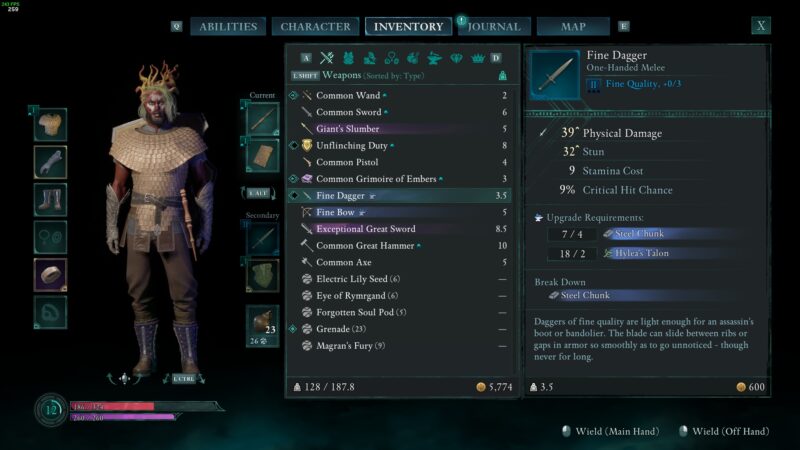 arcane scholar build avowed