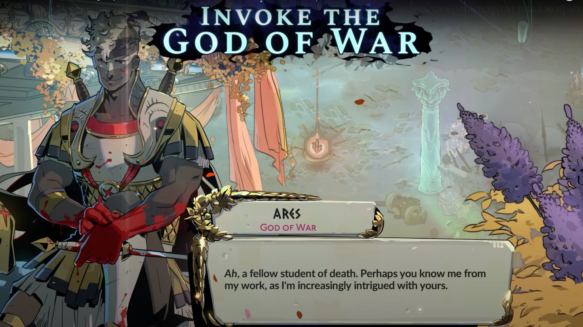Ares Joins the Fight (Image via @Supergiant Games/YouTube)
