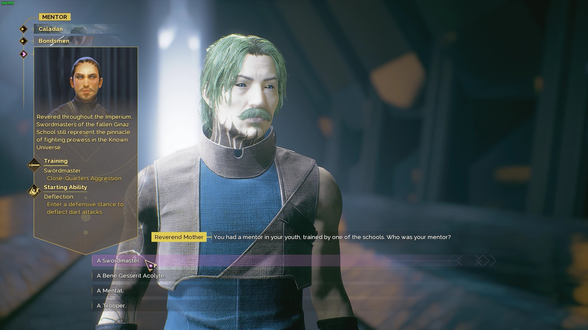 choosing a mentor in dune awakening
