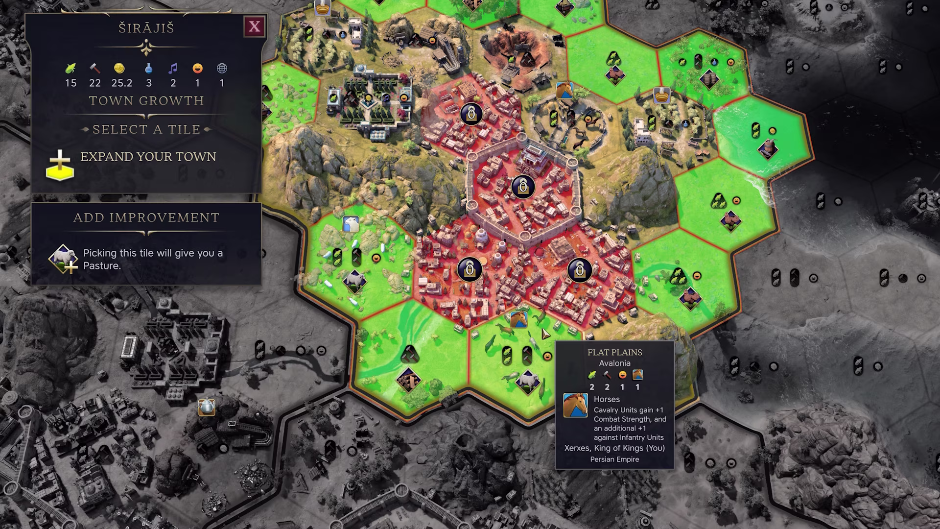 Tiles in Civilization 7