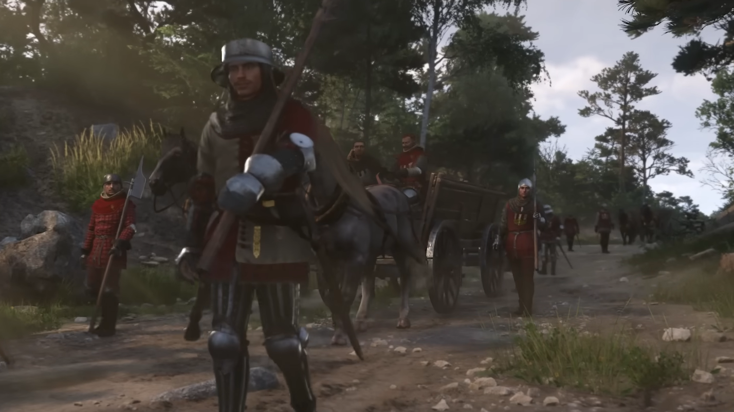 Polearms are a common weapon (Image via Deep Silver)