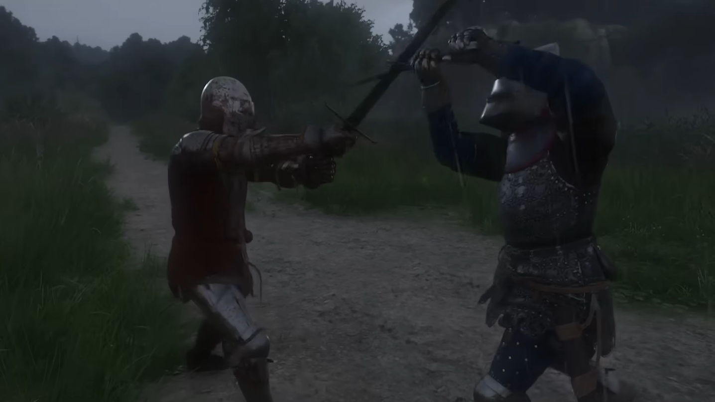 Swords are what you will commonly see across the game (Image via Deep Silver)